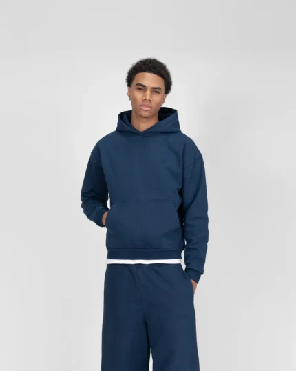 SU HOODIE NAVY BLUE g