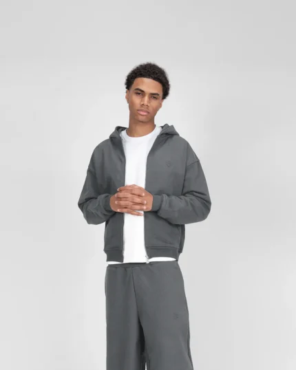SU ZIPPER ANTHRAZIT G
